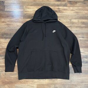 Nike Sportswear Club Fleece Pullover Hoodie - Black